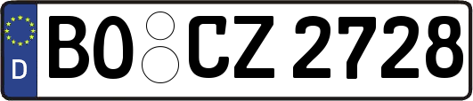 BO-CZ2728