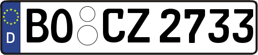 BO-CZ2733