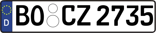 BO-CZ2735