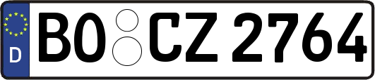 BO-CZ2764