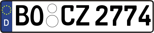 BO-CZ2774