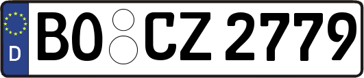 BO-CZ2779