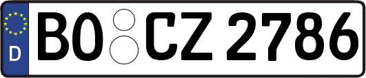 BO-CZ2786