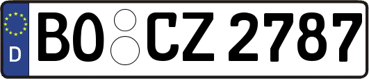 BO-CZ2787