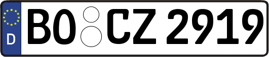 BO-CZ2919