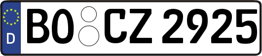 BO-CZ2925