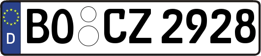 BO-CZ2928