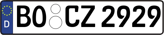 BO-CZ2929