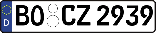 BO-CZ2939