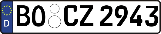 BO-CZ2943