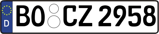 BO-CZ2958