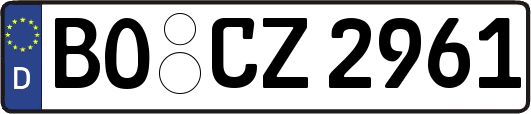 BO-CZ2961