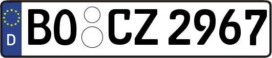BO-CZ2967