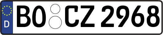 BO-CZ2968