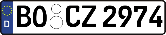 BO-CZ2974