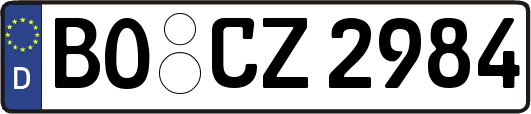 BO-CZ2984