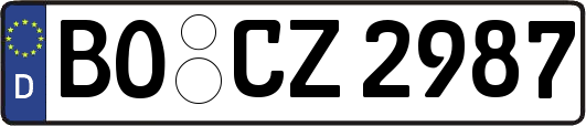BO-CZ2987