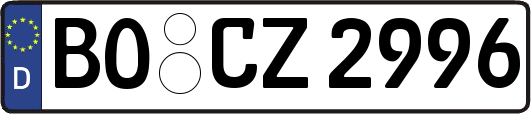 BO-CZ2996
