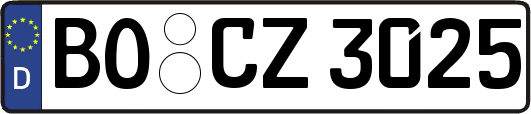 BO-CZ3025