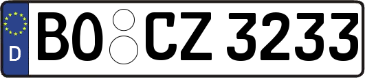 BO-CZ3233