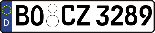 BO-CZ3289