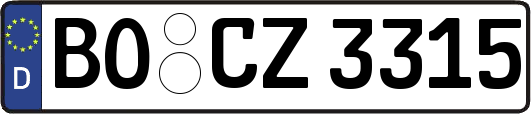 BO-CZ3315