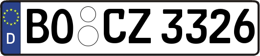BO-CZ3326