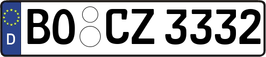 BO-CZ3332