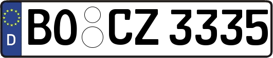 BO-CZ3335