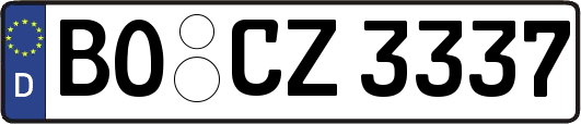 BO-CZ3337