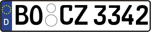 BO-CZ3342