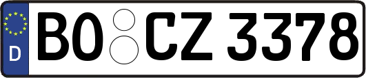 BO-CZ3378