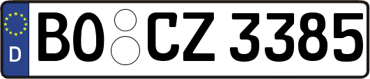 BO-CZ3385