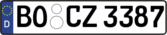 BO-CZ3387