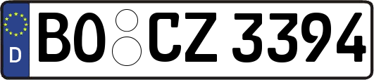 BO-CZ3394