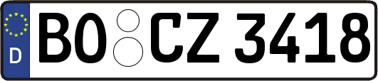 BO-CZ3418