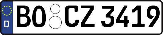 BO-CZ3419