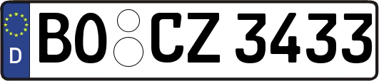 BO-CZ3433