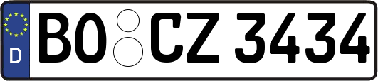 BO-CZ3434