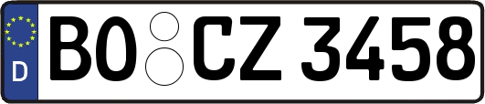 BO-CZ3458