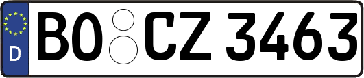 BO-CZ3463