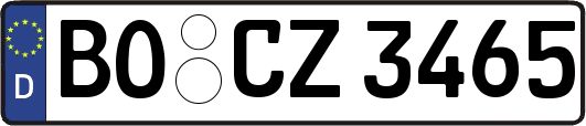 BO-CZ3465