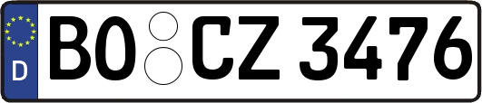 BO-CZ3476
