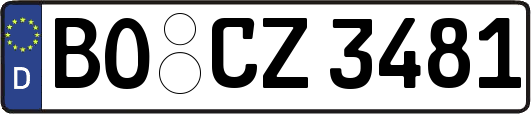 BO-CZ3481