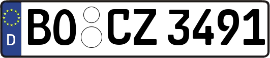 BO-CZ3491
