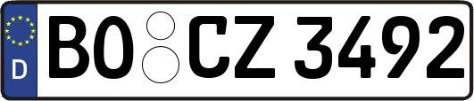 BO-CZ3492