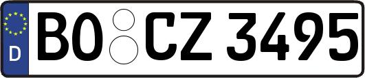 BO-CZ3495