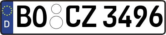 BO-CZ3496