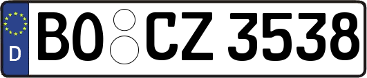 BO-CZ3538
