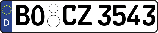 BO-CZ3543